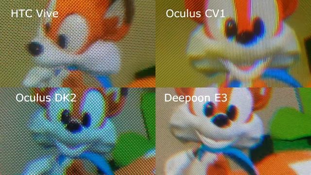 SDE comparsion: Deepoon E3 + Oculus DK2+ HTC Vive + Oculus CV1 смотреть онлайн