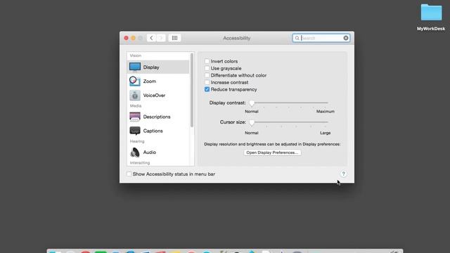 How to Change the cursor size in Mac OS X Yosemite смотреть онлайн