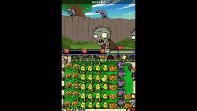 Plants vs Zombies: level 6-1 смотреть онлайн
