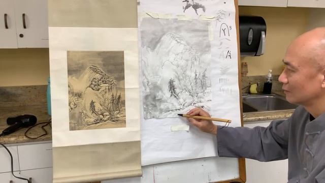 Luxuriant Chinses Landscape Painting Class with Henry Li at Joslyn Center Alhambra 04/20/2023 смотреть онлайн