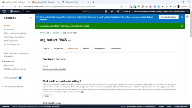 AWS Hands-On Lab 6.6~6.8: Secure and Test S3 bucket with CloudFront OAI & Direct access using S3 UR смотреть онлайн