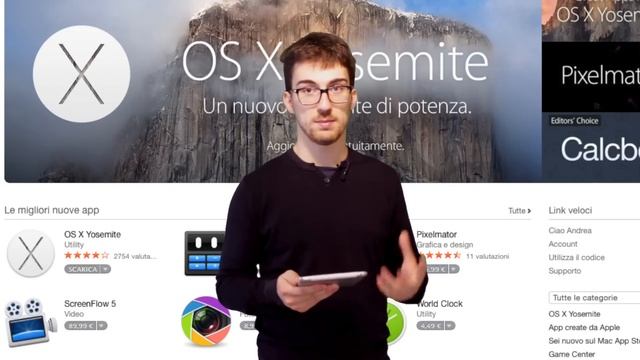 Nuovo Mac App Store, foto su iCloud.com - Hot News смотреть онлайн