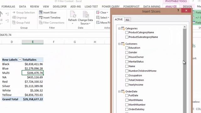 10-02 Advanced DAX Concepts - Filter Context смотреть онлайн