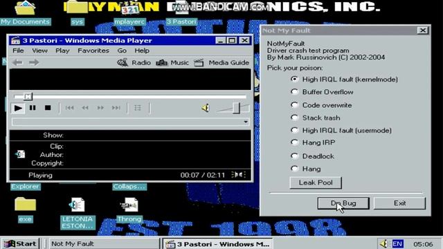 Windows 2000 BSOD Compilation Partea 1 смотреть онлайн