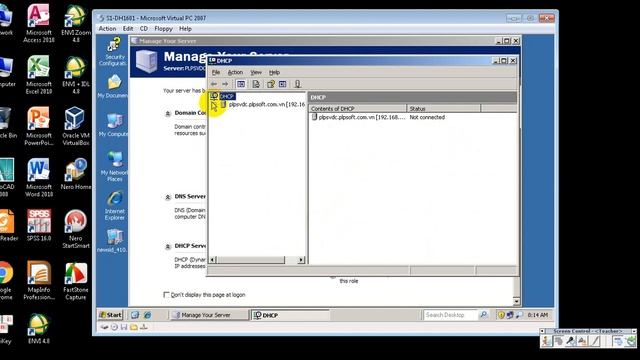 Cai dat DHCP server trên Windows Server 2003 смотреть онлайн