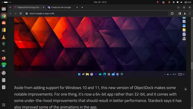 ObjectDock brings the macOS Dock to Windows 11, but even better смотреть онлайн