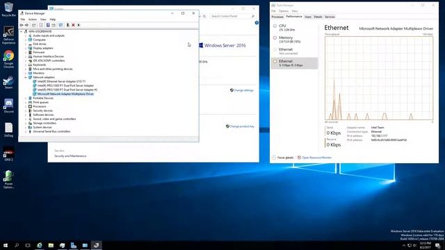 Windows Server 2016 Datacenter and NIC Teaming смотреть онлайн