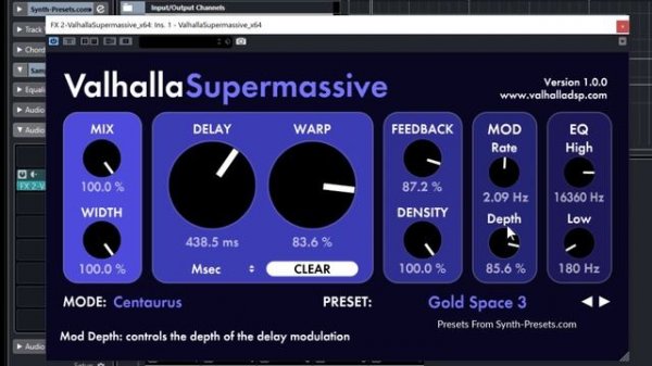 Valhalla Supermassive - Ambient Piano Tutorial Using Free Plugins - Valhalla Supermassive