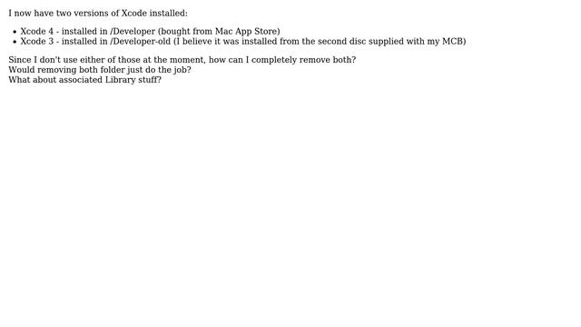 Apple: How do I uninstall Xcode? смотреть онлайн