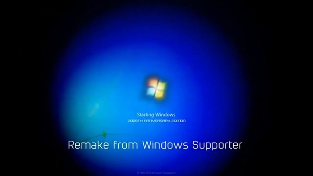 Windows 7 2009th Anniversary Edition Startup Shutdown Sound - Remake from Windows Supporter смотреть онлайн
