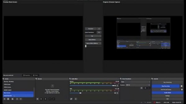 OBS Remote Control From Home Assistant - Remote Control App