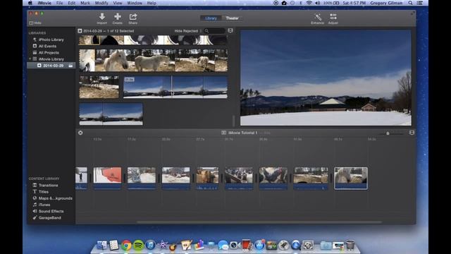 iMovie 10 - Basics & B-Roll Tutorial for Beginners смотреть онлайн