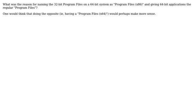 Why Program Files (x86)? смотреть онлайн