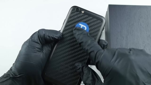 Carbon & Titanium iPhone 6 With Glowing Logo! смотреть онлайн