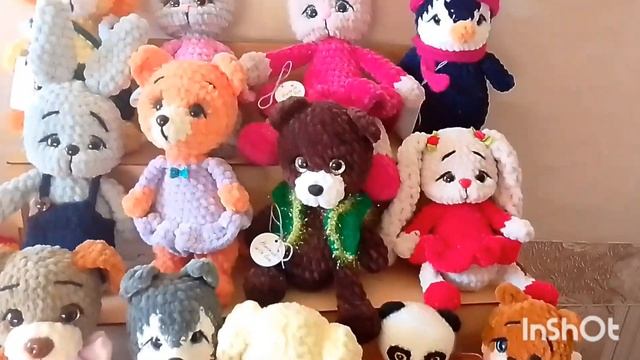 Вязовлог, вяжу заказ, планы, готовые игрушки. смотреть онлайн