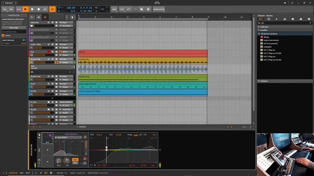 How To Sidechain In Bitwig Studio