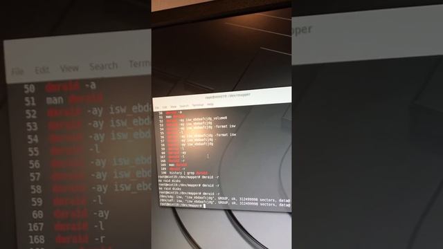 How To Recover Intel Software Raid0 isw using linux Mint 19 and dmraid command смотреть онлайн