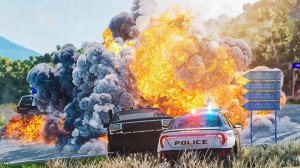 ЭКСТРЕМАЛЬНАЯ ПОГОНЯ И СЕКРЕТНАЯ МИССИЯ (Первая серия) - BeamNG Drive