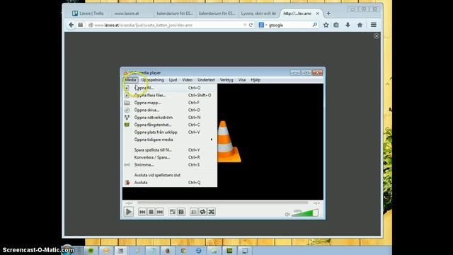 Webblektion: Spela upp mediafiler i VLC player смотреть онлайн