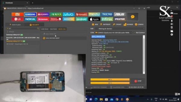 Samsung A23 Frp Bypass ! Unlock Tool ! Android 13 ! Letest security