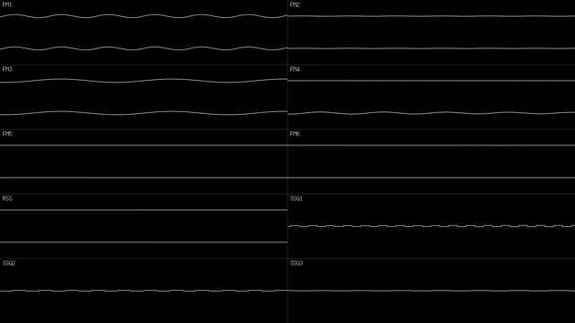 PC-98 - "Love Escalator - BY F." by Naoto Ishikawa - Oscilloscope View смотреть онлайн