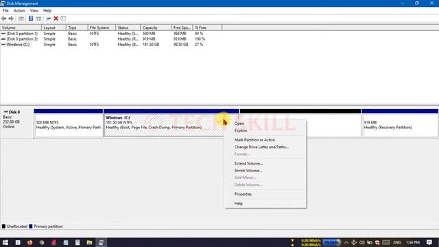 How To Uninstall Kali From A Dual Booted Windows 10 Safely | BIOS Mode: Legacy(MBR) | #TECHSKILL смотреть онлайн