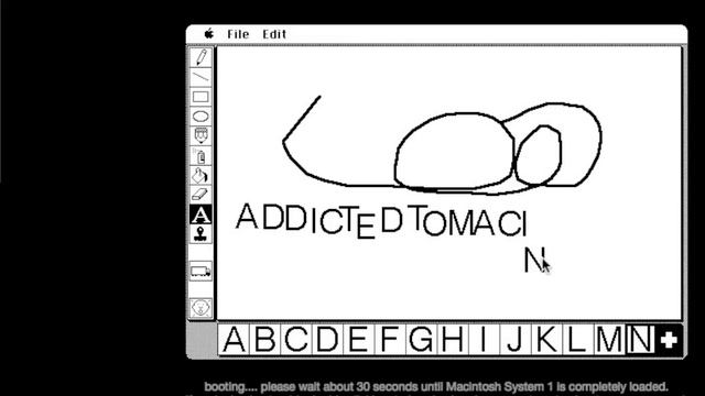 Macintosh System 1 Emulation. Happy 30th Birthday Macintosh! смотреть онлайн