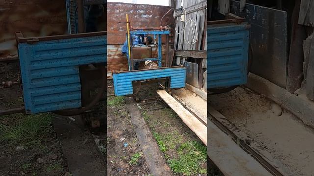 Ленточная пилорама. смотреть онлайн