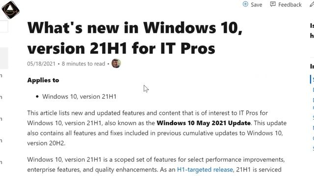 Windows 10 21H1 Update Features in Bangla | Windows 10 21H1 Bangla | Ahsan Tech Tips смотреть онлайн