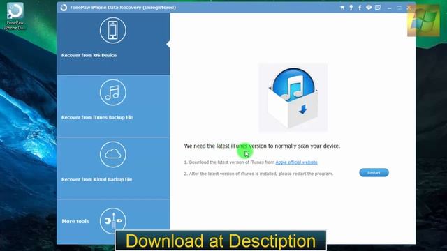 FonePaw iPhone Data Recovery 6.2.0 смотреть онлайн