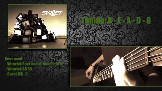 Skillet - Rebirthing (Bass Cover) смотреть онлайн