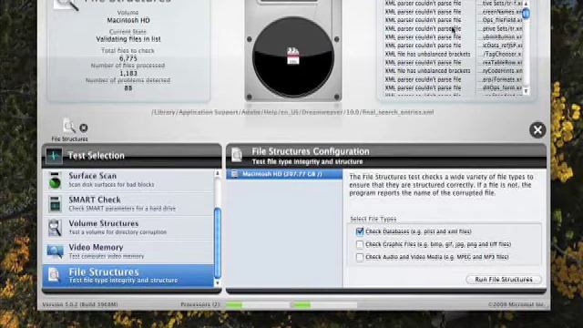 TechTool Pro 5 Testing
