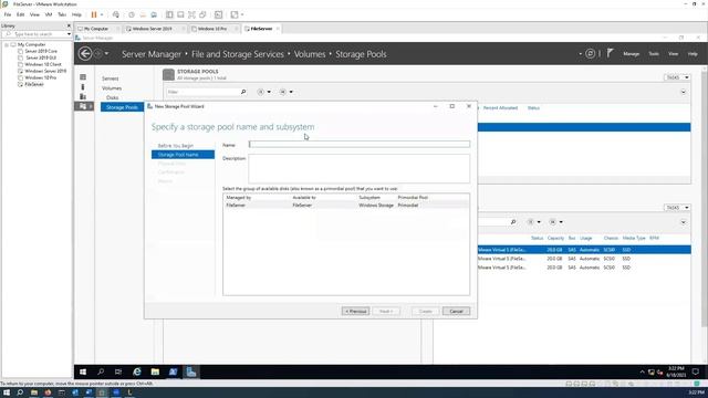 Lab 12 Storage Spaces смотреть онлайн