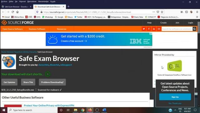 Safe Exam Browser: descarga e instalación смотреть онлайн