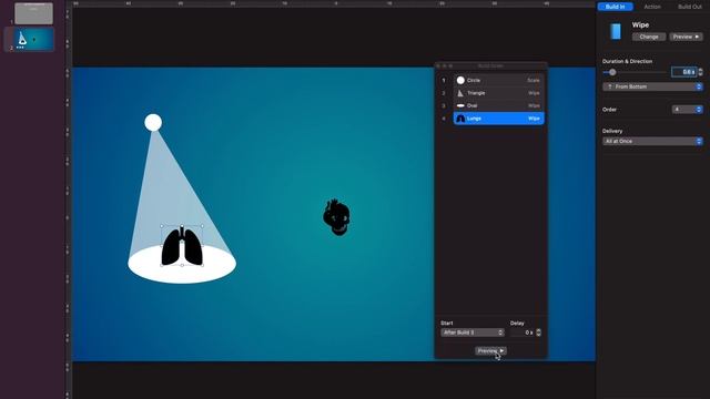 #096 Spotlight Animation slide in Keynote and PowerPoint | Searchlight Slide смотреть онлайн