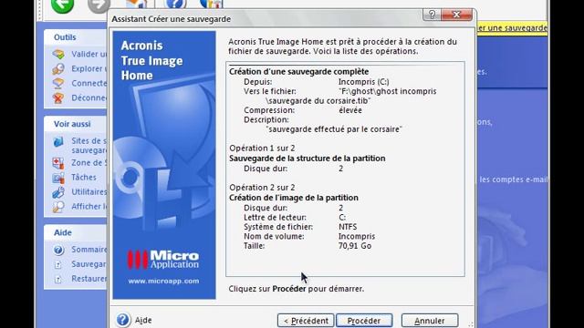 tutoriel Acronis 11 смотреть онлайн