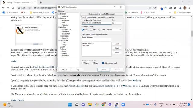 X11 forwarding on Windows смотреть онлайн