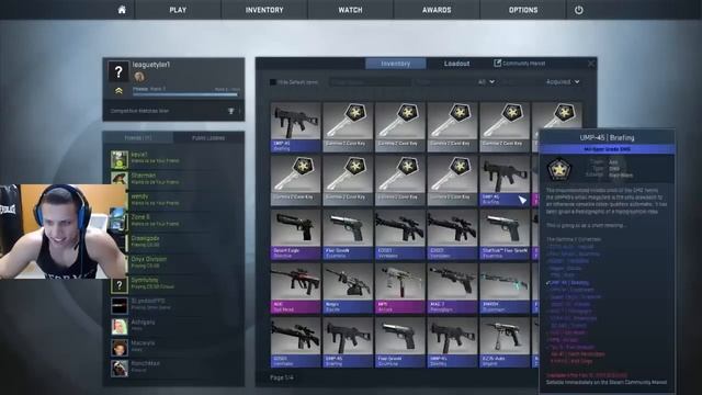 TYLER1 OPENS CS:GO CASES (PART 2) [VOD: Feb 8, 2017] смотреть онлайн