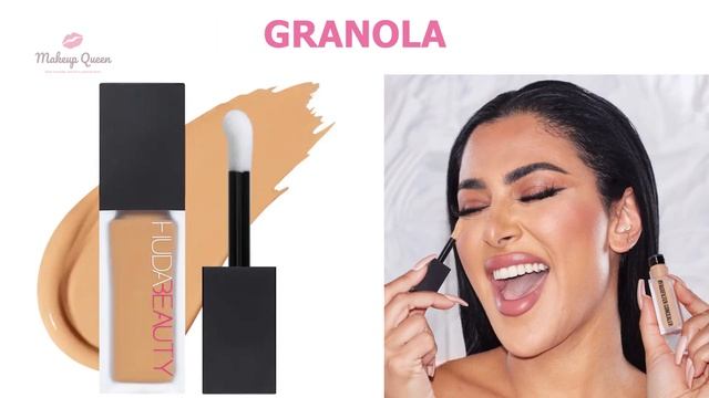 Shades of Huda Beauty #fauxfilter Luminous Matte Concealer for Medium Skin 2022 смотреть онлайн