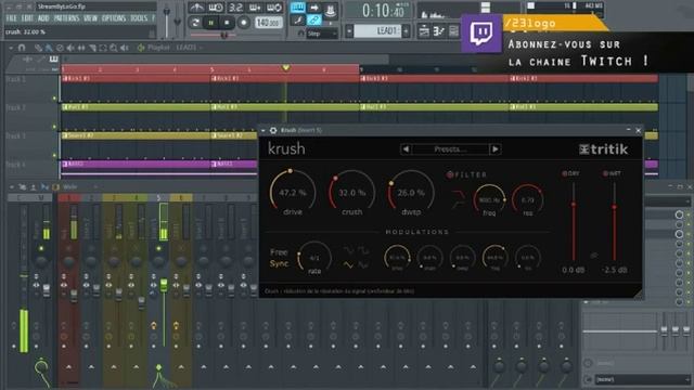 [Test] krush | LFO, Automations et downsampling ; donner de la vie et du grain à une basse смотреть онлайн
