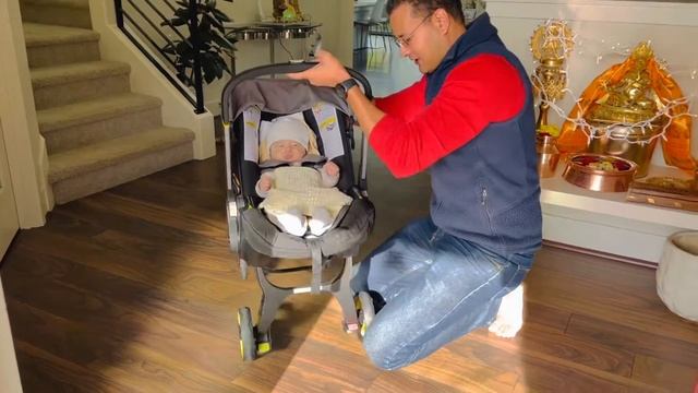 DOONA car seat and stroller (how to use ) easy car seat and stroller смотреть онлайн