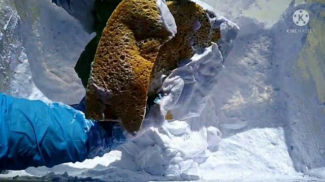 💙💖Laundry Paste Part 2💖💙 ✨Roma, Pine, Zote, Lavender, Recycled Paste✨ #asmr #compilation#spongeasmr