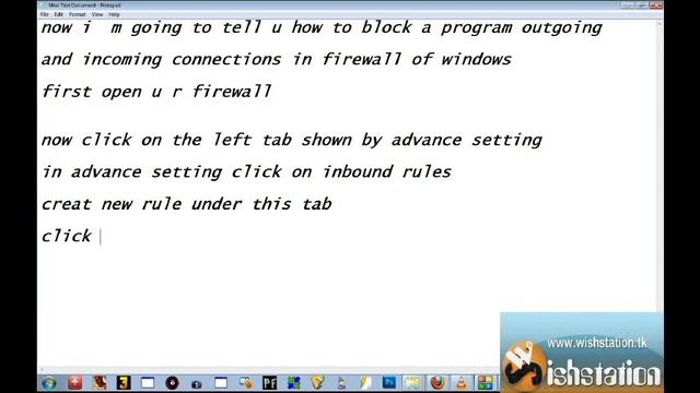 BLOCK PROGRAMMES INCOMING AND OUTGOING INTERNET CONNECTIONS IN WINDOWS FIREWALL смотреть онлайн