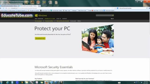 How to get free Antivirus anti-spyware anti-malicious software XP Vista Win 7 Security Essentials смотреть онлайн