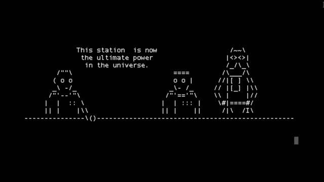 [13] Star Wars : Episode IV in ASCII смотреть онлайн