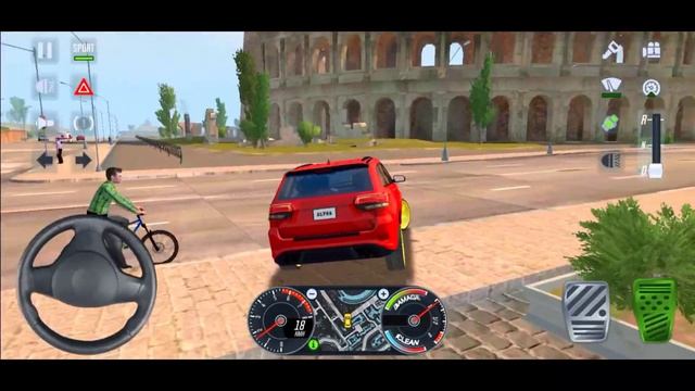 Taxi Sim 2020 🚕 💥 Driving Jeep 4X4 SUV in City || Taxi Game 33 || Alpha Mobile gaming смотреть онлайн