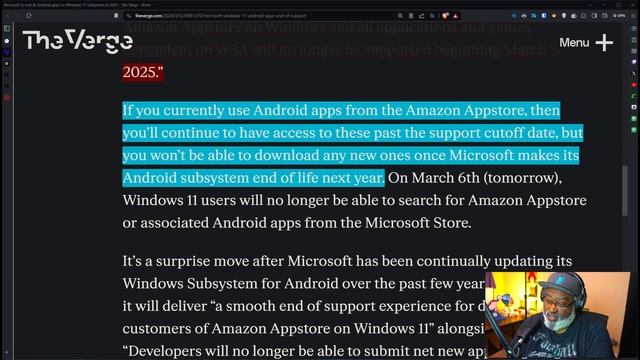 Goodbye Android Apps on Microsoft Windows 11! смотреть онлайн