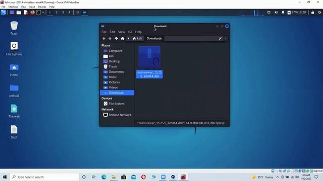 How to download and install Teamviewer on Kali Linux смотреть онлайн