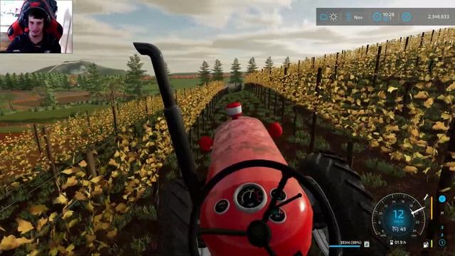 FERTILIZANDO PARREIRAS DE UVAS | Farming Simulator 22 | Centro Oeste Map смотреть онлайн