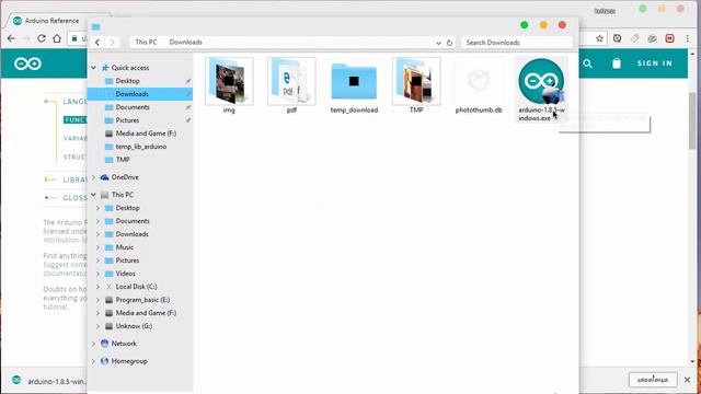 ดาวน์โหลด และ ติดตั้งโปรแกรม arduino 1.8.5 [download and install arduino] смотреть онлайн